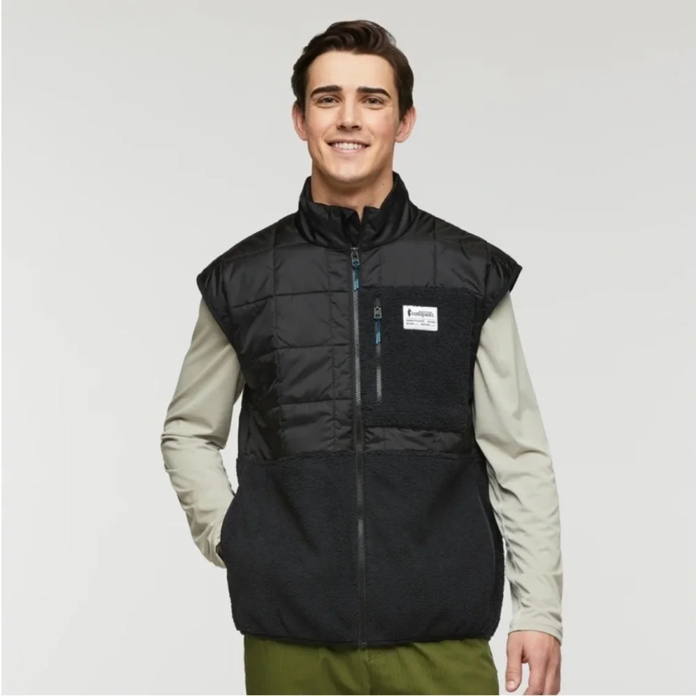 Cotopaxi Men's Medium Trico Hybrid Vest Black NWT Insulated Synthetic Quilted